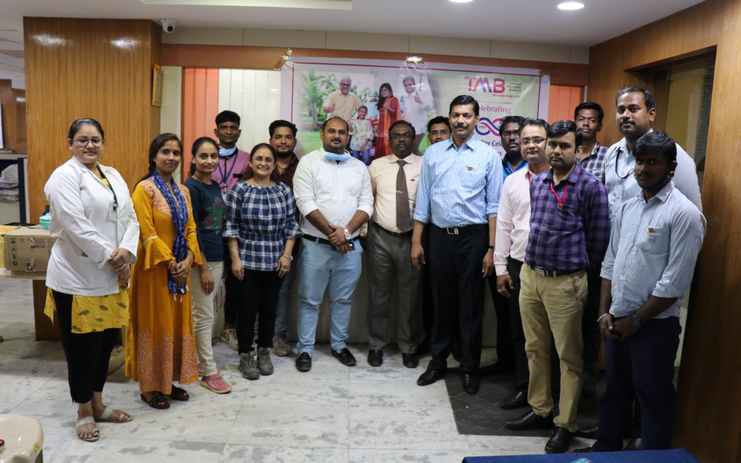 Health Awareness & Diagnostic Camp Organized by Marengo Asia Foundation in Association with Tamilnad Mercantile Bank Ltd., Ahmedabad