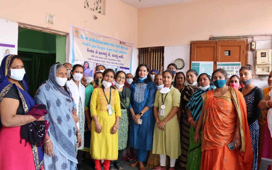 Cervical Cancer Diagnostic Camp – Under Collaboration with SEWA Ahmedabad